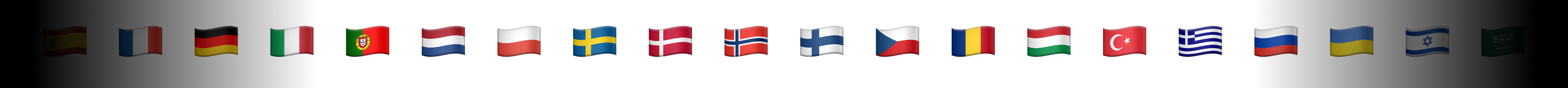 Supported languages row 1