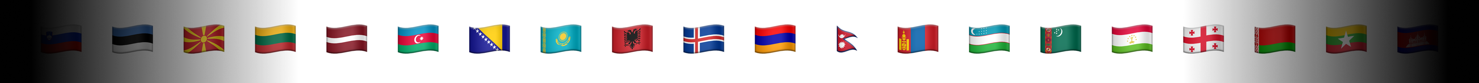 Supported languages row 2