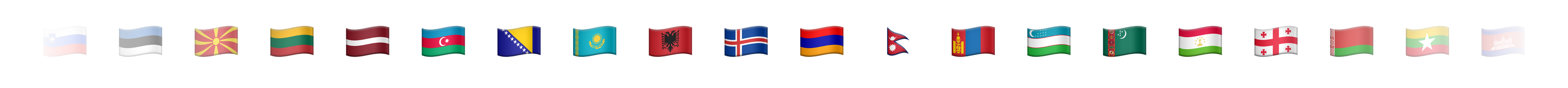 Supported languages row 2
